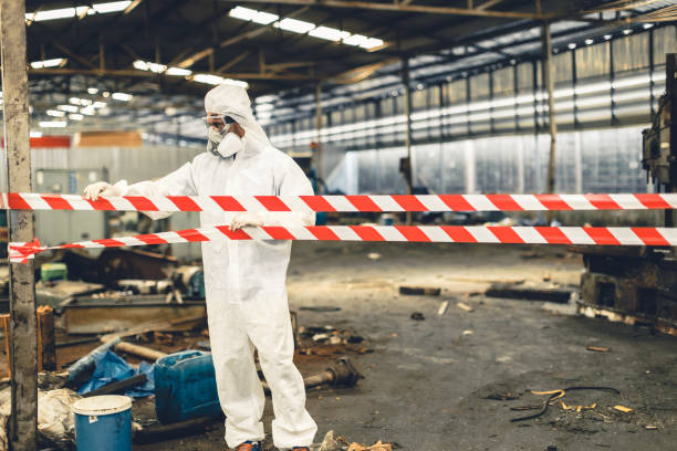 Professional Crime Scene Cleanup technician working in Vienna, GA